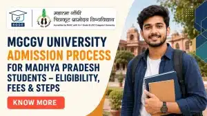 MGCGV Admission Process